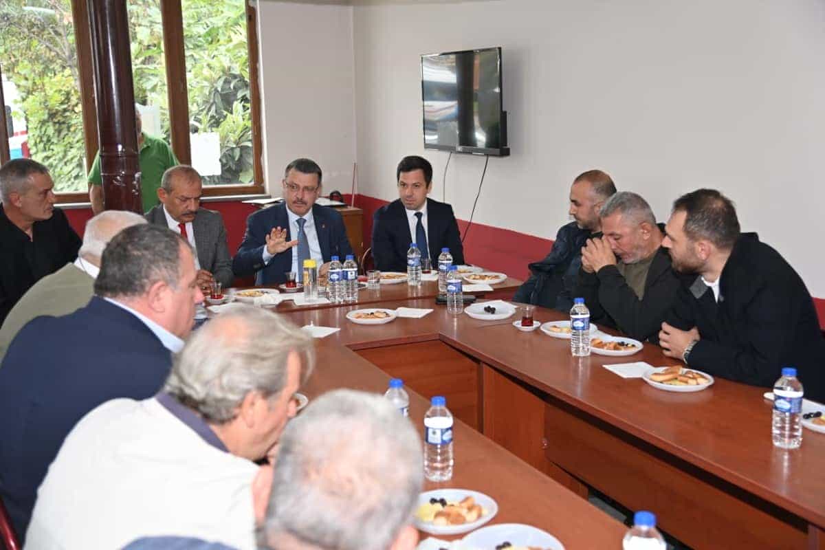 Başkan Genç, Şoför Esnafıyla Bir Araya Geldi