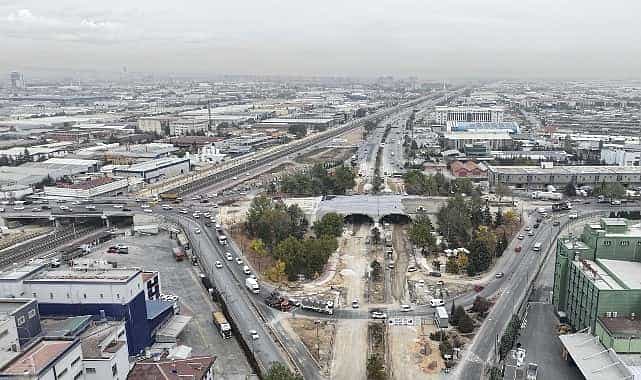 baskan altay marangozlar koprulu kavsaginin ankara yolu kismini 3 kasimda trafige acacagiz