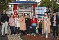 gezici kutuphaneden cocuklara ozel bayram turu