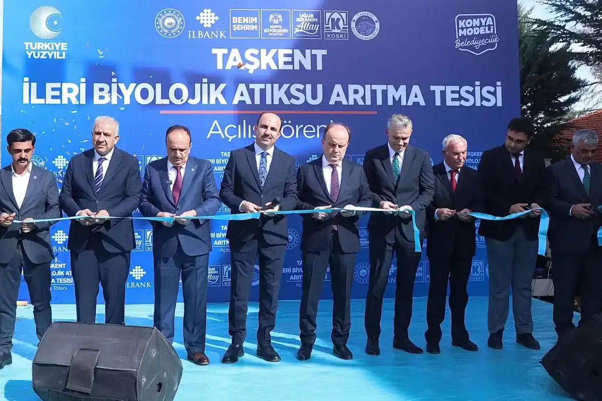 Taşkent’te Çevre Dostu Arıtma Tesisi Hizmete Açıldı