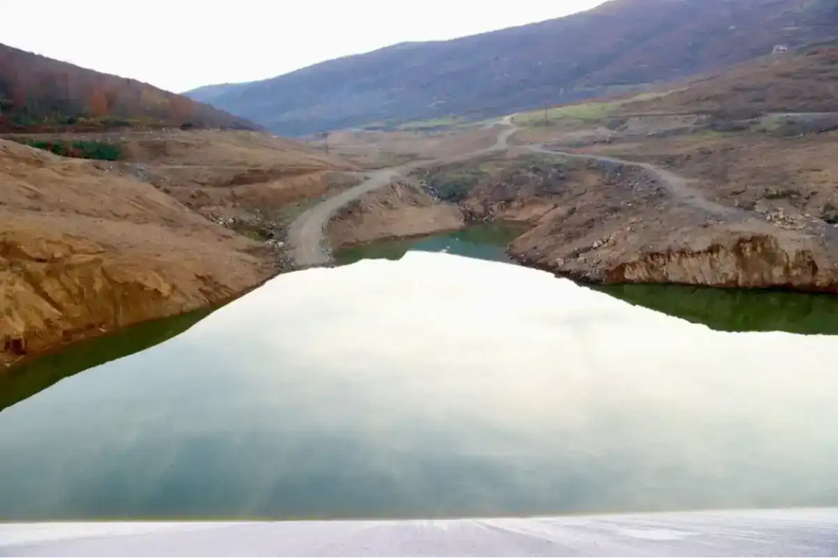 Ordu Korgan Barajı’nda Su Tutma İşlemi Başladı