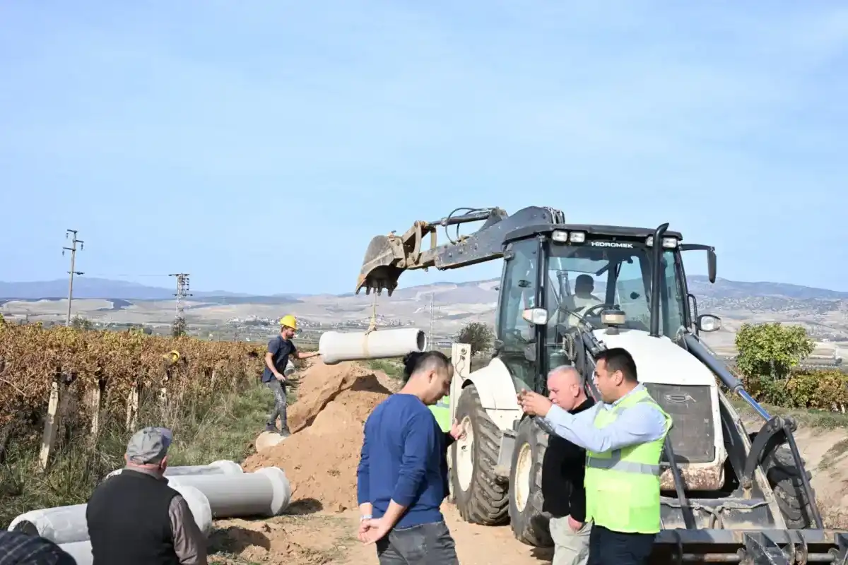 Manisa Alaşehir’de Altyapı Sorununa 30 Yıl Sonra Çözüm