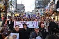 Tekirdağ’dan kadına şiddete karşı güçlü mesaj