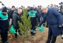 Malatya Beydağı’nda 10 Binin Üzerinde Fidan Toprakla Buluştu