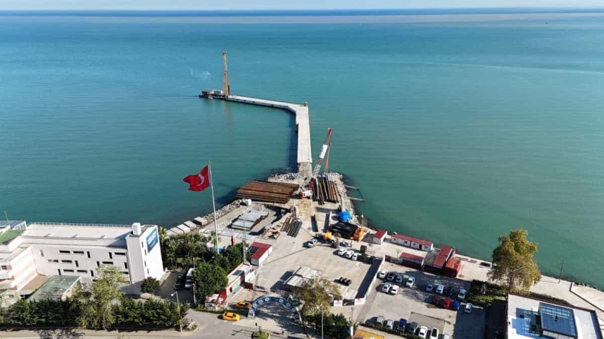 Altınordu Rıhtımı Uzatma Çalışmaları Başladı