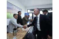 baskan buyukakin agrililarla bir araya geldi