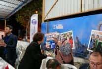 baskan hatice gencay balat mahallesinde halk ile bir araya geldi