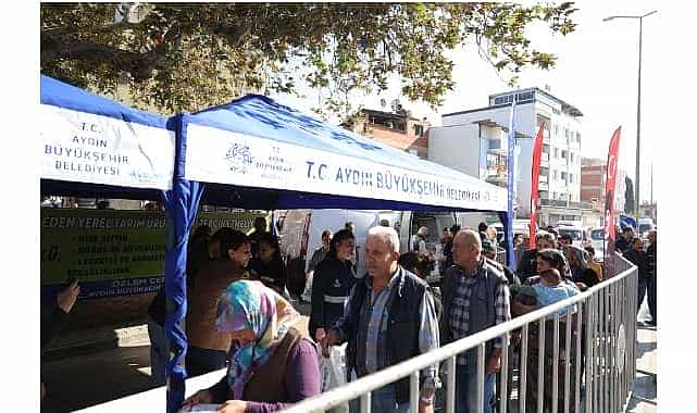 buyuksehir belediyesi binlerce kislik fideyi germencikliler ile bulusturdu