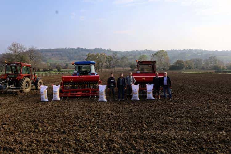 Kocaeli’nde Hibeli Tohumlar Tarlalarla Buluştu