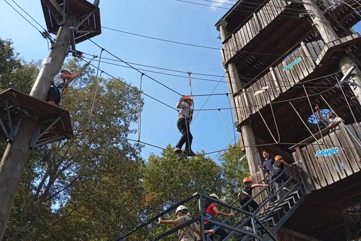 Sakarya MaceraPark’ta Adrenalin Dolu Anlar