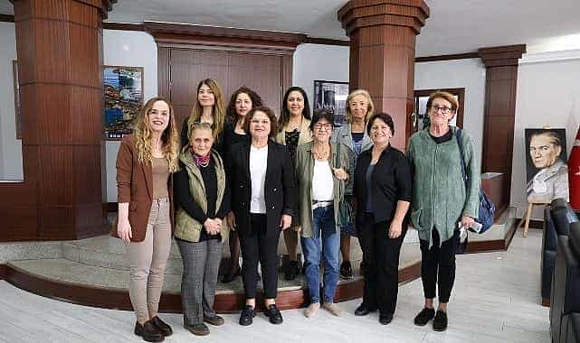 didim kadin platformundan baskan hatice gencaya ziyaret