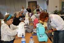 efes selcukta kadinlar dikis atolyesinde bulustu