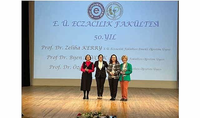eu eczacilik fakultesi kurulusunun 50 yil donumunu coskuyla kutladi