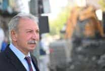 garaj caddesinde asfalt calismalari basladi