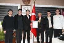 genclik meclisinden baskan topalogluna anlamli ziyaret