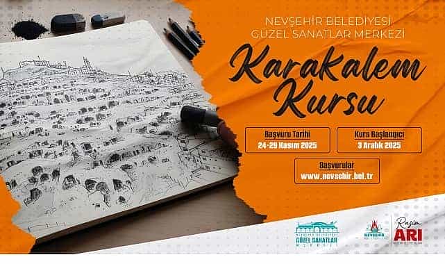 guzel sanatlar merkezinde kara kalem kursu basliyor