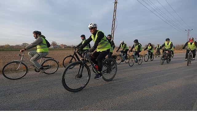 konya buyuksehirin bisiklet turlarinda rota bu kez lystra antik kenti oldu