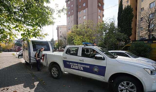 maltepe sokaklarinda karavanlara gecit yok