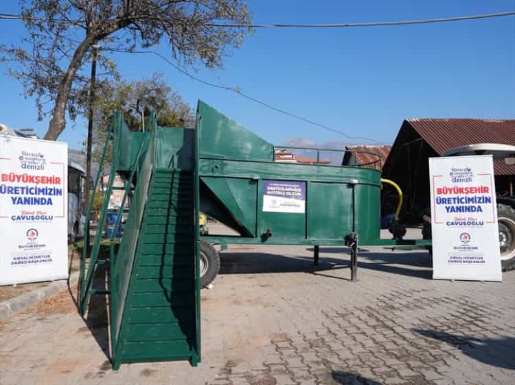 Denizli’de Üreticiye Kesintisiz Destek