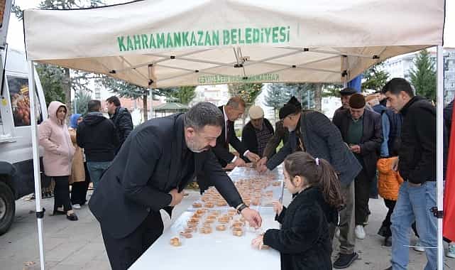 sehitler icin lokma ikram edildi