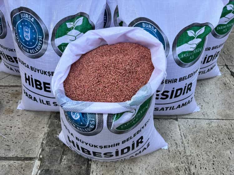 Bursa’da Çiftçilere Destek Hamlesi