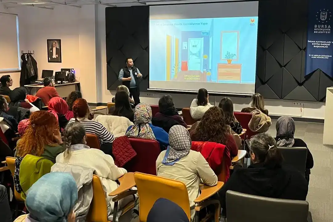 Büyükşehir’de Hizmet İçi Afet Farkındalık Eğitimi