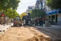 Muğla Milas’ta Doğalgaz Çalışmaları Sonrası Yollar Onarılıyor