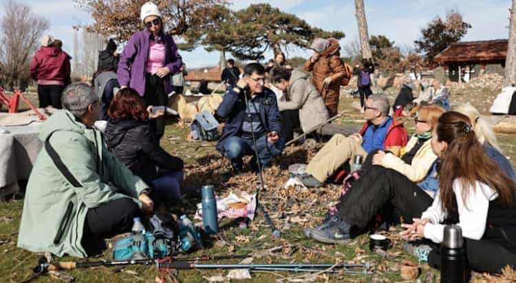 Kütahya’da Gelinkayası Rotasında Sağlıklı Yaşam