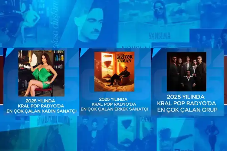 Kral Pop Radyo, 2025’in Hit Sanatçılarını Açıkladı