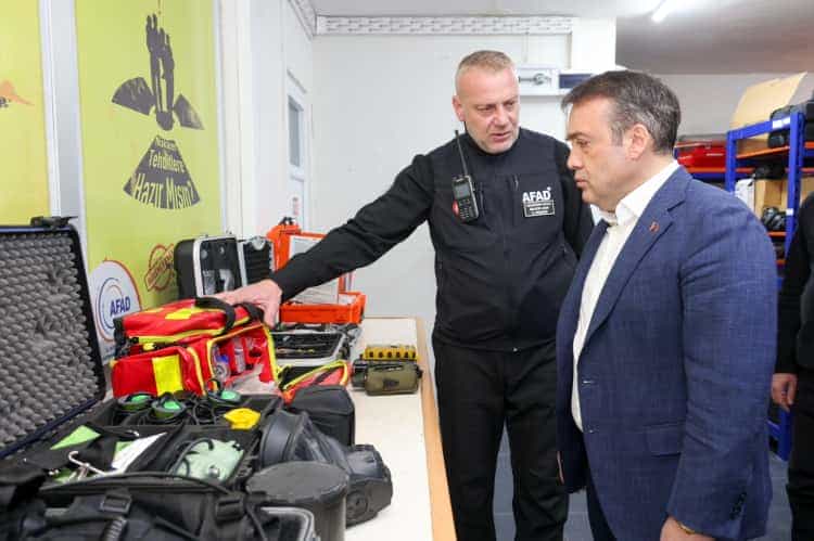 Vali Sözer’den Bilecik AFAD’a Tam Destek