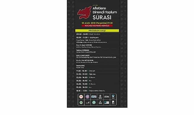 afetlere karsi guclu bir kocaeli