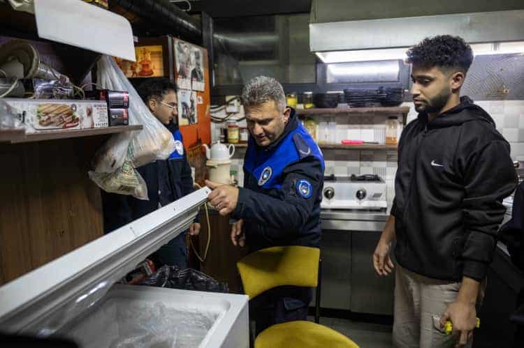 Bornova’da yılbaşı öncesi kapsamlı denetim gerçekleştirildi