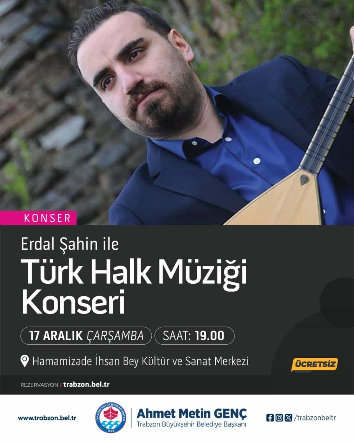 Trabzon’da Kültür ve Sanat Ayı Başlıyor