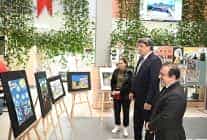 baskan kocaman genclerle bulustu