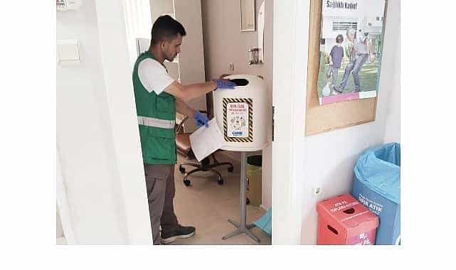 canik belediyesinden doga ve cevre seferberligi 520 kilogram atik ilac bertaraf edildi