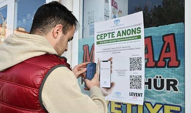 dijital donusumde dev atilim haymana belediyesi cepte anons ile iletisimde yeni bir doneme giriyor