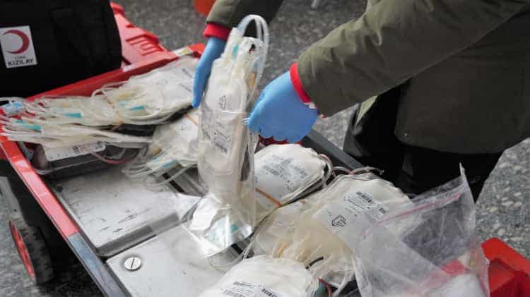 Ankara Keçiören’de Kızılay’a Kan Bağışı Desteği