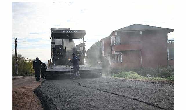 kartepe belediyesinden asfalt hamlesi