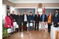 muhtarlardan baskan topalogluna ziyaret