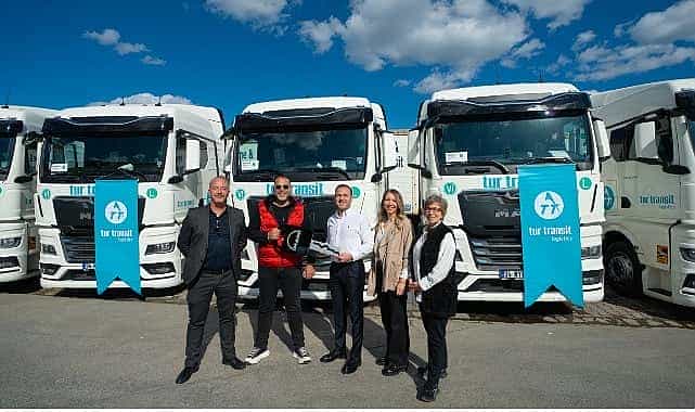 tur transit lojistik 45 yilini yeni man arac yatirimiyla taclandirdi