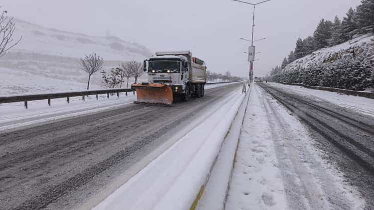 Mardin’de Karla Mücadele Çalışmaları Sürüyor