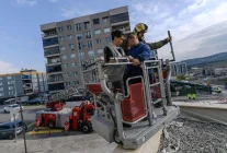 İzmir’de Engelliler İçin Deprem ve Yangın Tatbikatı Düzenlendi