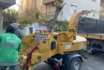 Milas Belediyesi Dal Öğütme Makinesini Hizmete Aldı