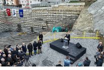 avcilar resitpasa caddesi zemin alti otoparkinin temeli atildi