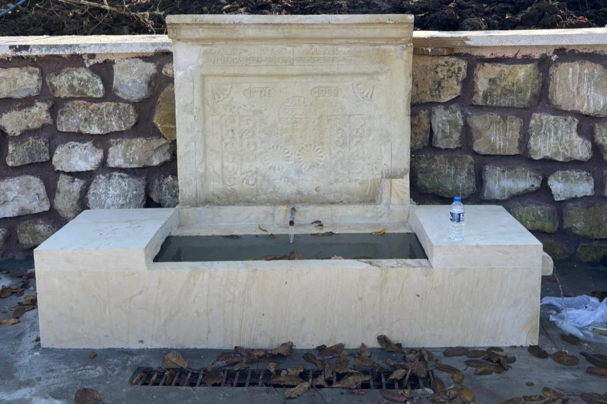 Ordu’da Tarihi Dizdar Çeşmesi Yeniden Hayat Buldu 1 Ordu’da Tarihi Dizdar Çeşmesi Yeniden Hayat Buldu