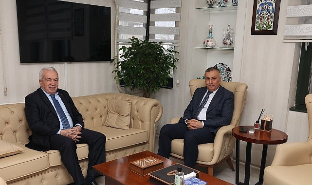 baskan sadi ozdemirden il milli egitim muduru gurhan cokgezere ziyaret