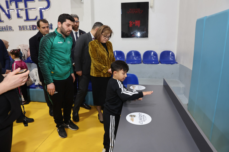 Gaziantep’te Yetenek Kaşifi Testleri Başkan Fatma Şahin’in Katılımıyla Yapıldı