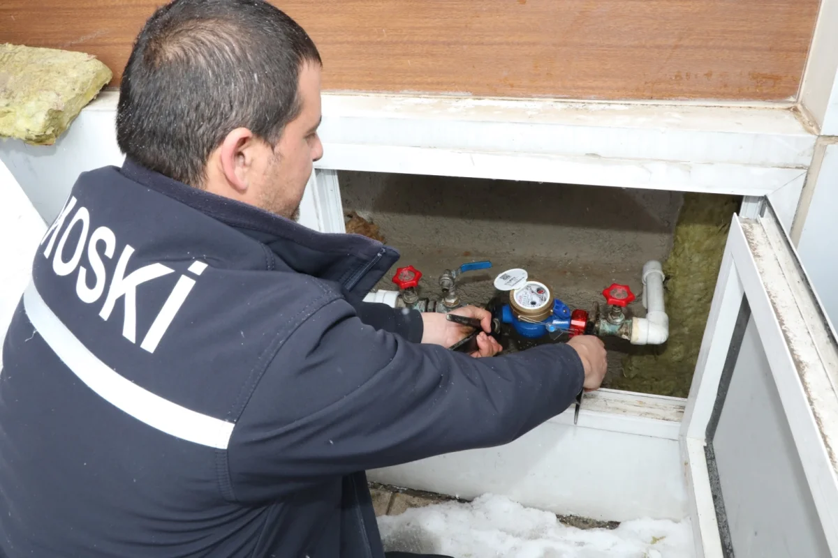 KOSKİ: Su Sayaçlarını Donmaya Karşı Koruyun!