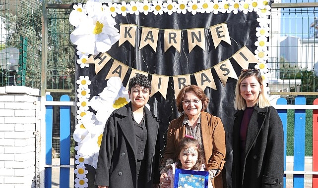 deniz yildizlari kres ve gunduz bakimevinde karne sevinci