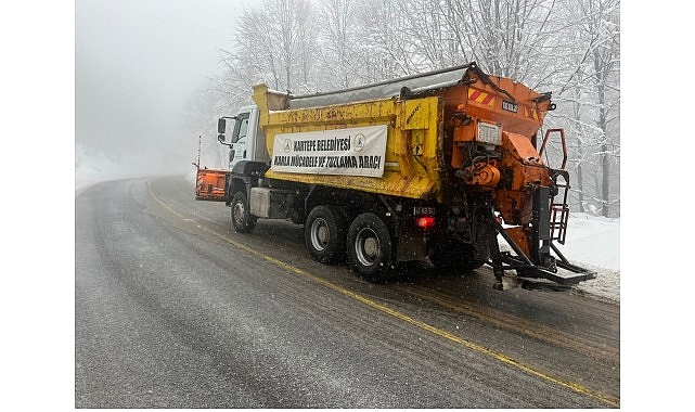 kartepede kar mesaisi